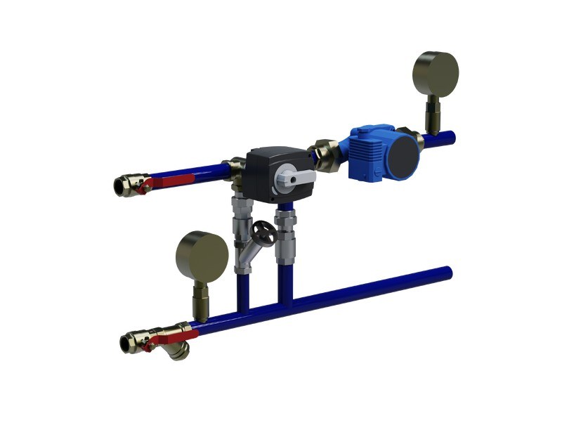 Смесительный узел Komfovent PPU-HW-3R-32-16-W6-M-IMP