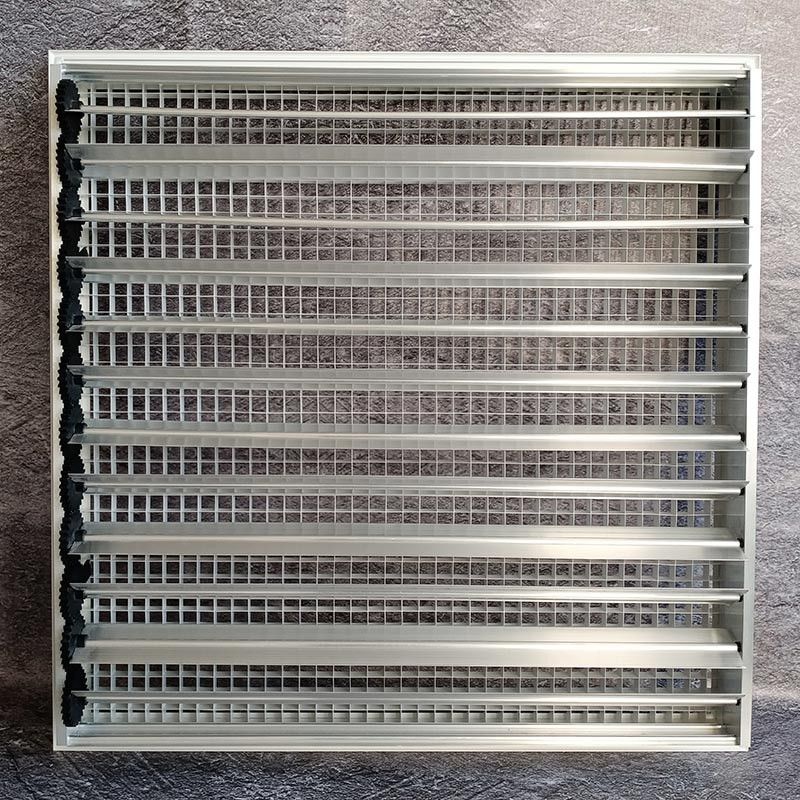 Ячеистая вентиляционная решетка ЯРАБ с блоком регулировки воздуха