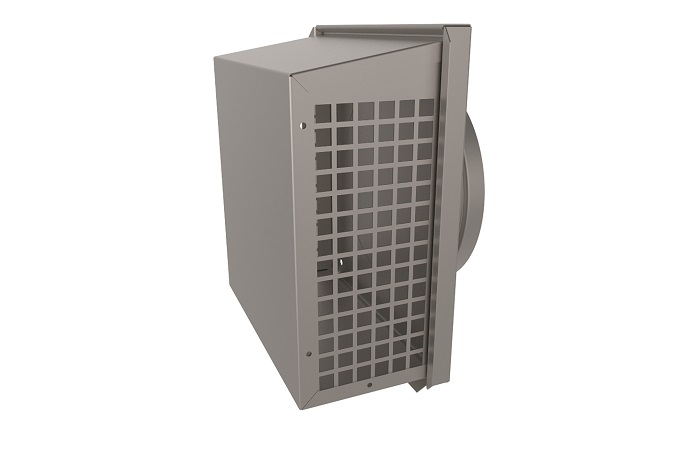 Решётка канальная вытяжная с сеткой Канал-РВС
