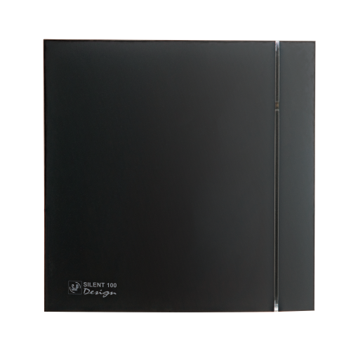 Накладной вентилятор Soler Palau SILENT-100 CRZ MATT BLACK DESIGN 4C