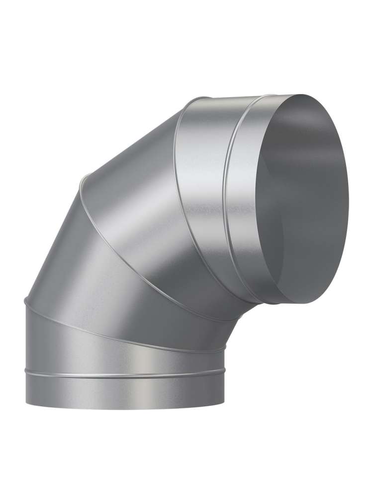 Отвод OTG D315 90° оцинкованная сталь ERA PRO