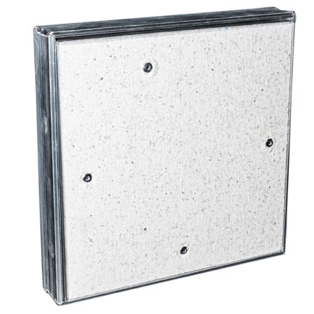 Люк ревизионный D Ceramo 300х600 скрытый монтаж съемный алюминий EVECS